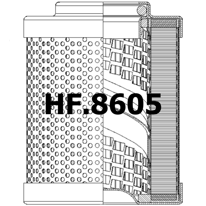 Side of Hydac 1278737 - Filtro idraulico