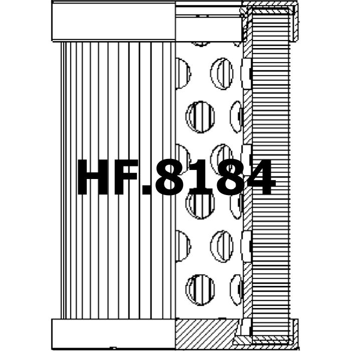 Side of Hydac 2060780 - Hydraulic Filter
