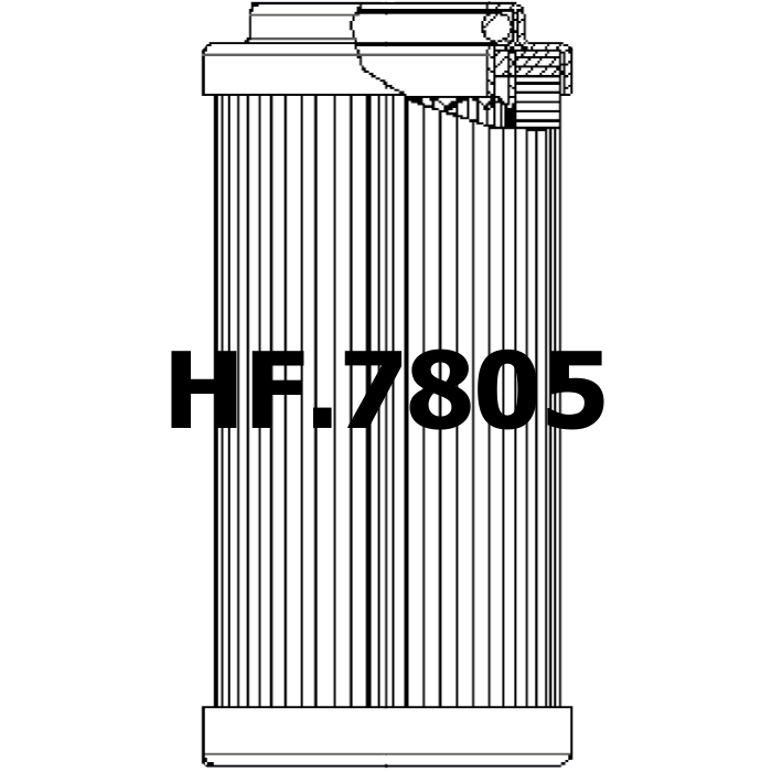 Side of Hydac 2085D10BN - Hydraulic Filter