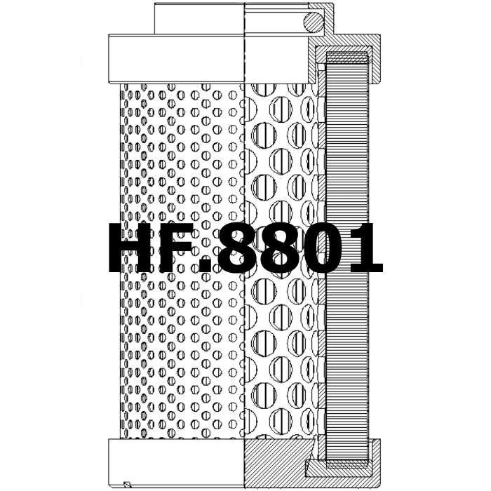 Side of Hydac 308091 - Hydraulic Filter