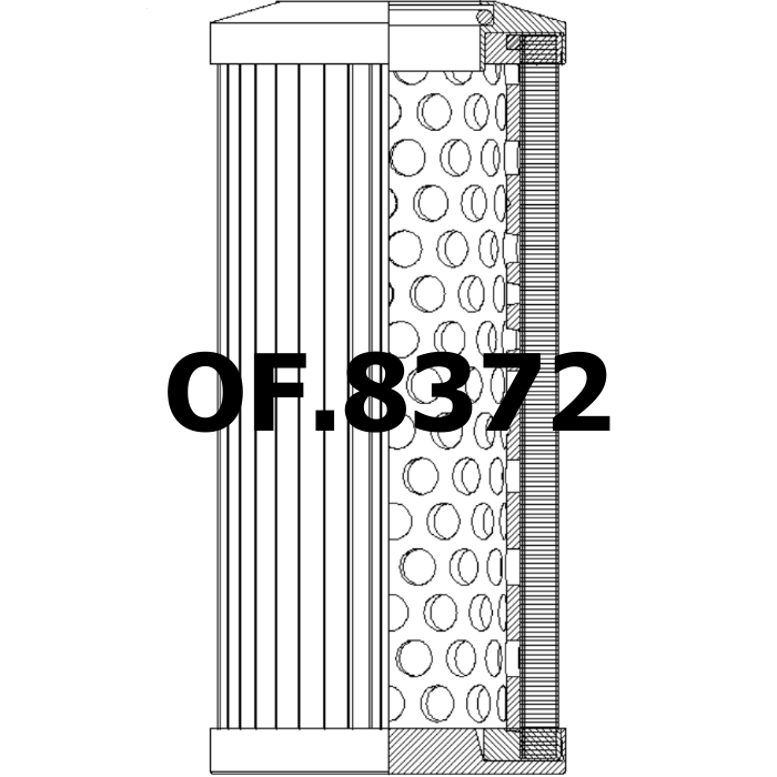 Side of Hydac 3823D20BHK - Oil Filter