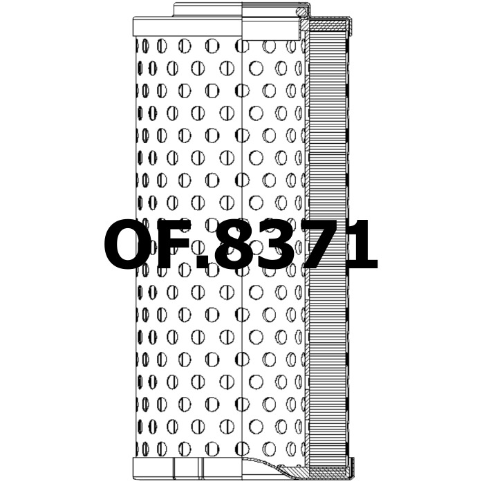 Side of Hydac 3823D20BNK - Oil Filter