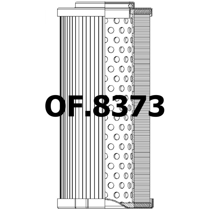 Side of Hydac 3833D10BNK - Oil Filter