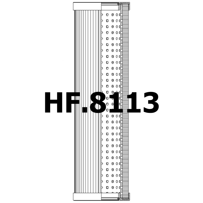 Side of Hydac H94008020BN - Hydraulic Filter