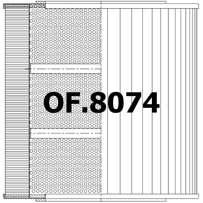 Side of Ingersoll Rand 94687084 - Oil Filter