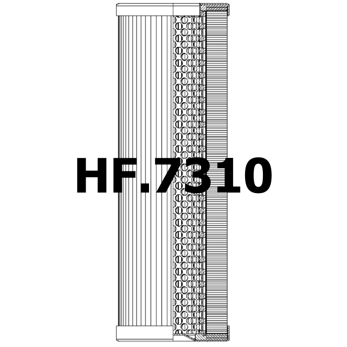 Side of Eaton-Internormen 01E21025P16EP - Hydraulic Filter