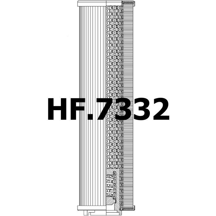 Side of Eaton-Internormen 01E42510P16SP - Hydraulic Filter