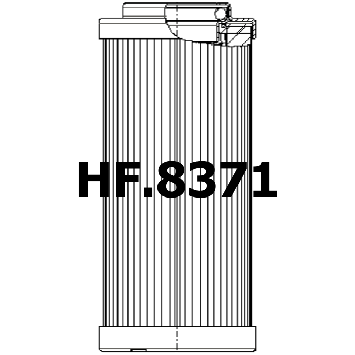 Side of Eaton-Internormen 01NL4006VGHREP - Hydraulic Filter