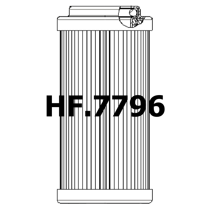 Side of Eaton-Internormen 0485212610GHREP - Hydraulic Filter