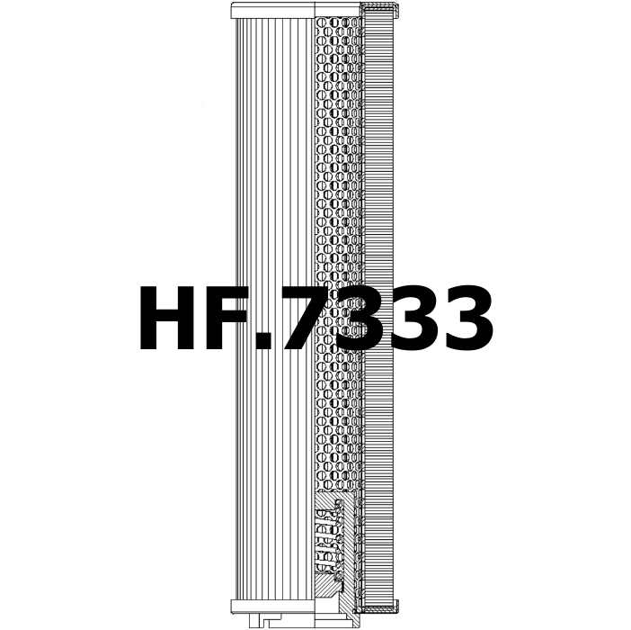 Side of Eaton-Internormen 300249 - Hydraulic Filter