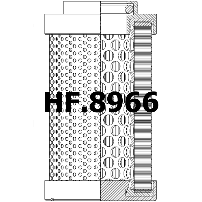 Side of Eaton-Internormen 300441 - Hydraulic Filter