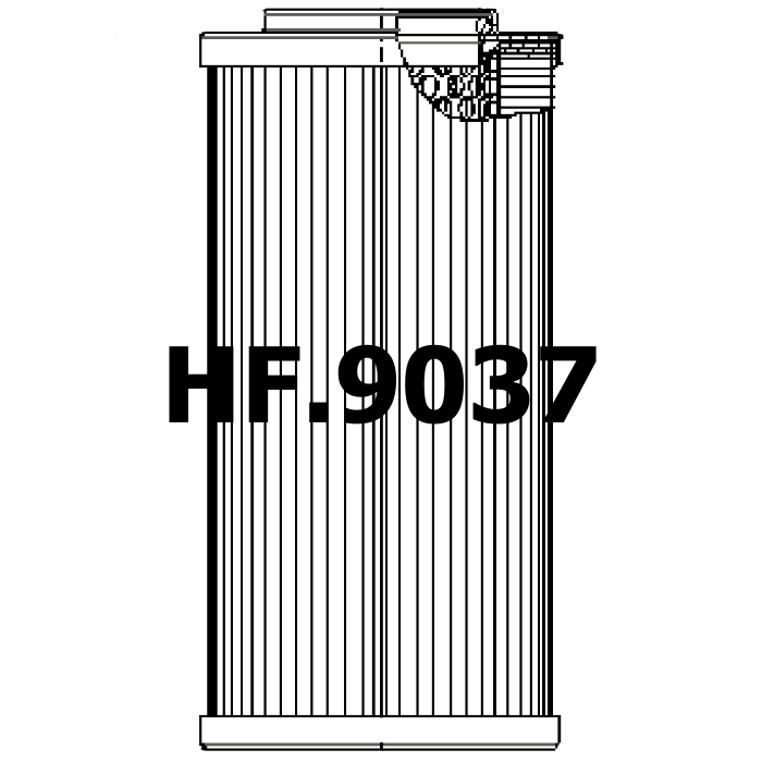 Side of Eaton-Internormen 300827 - Filtre hydraulique