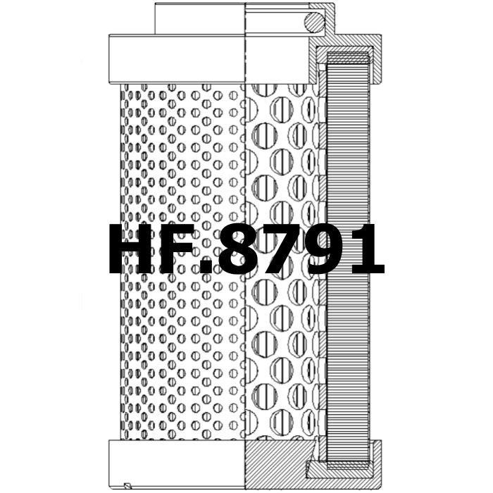 Side of Eaton-Internormen 302841 - Hydraulic Filter