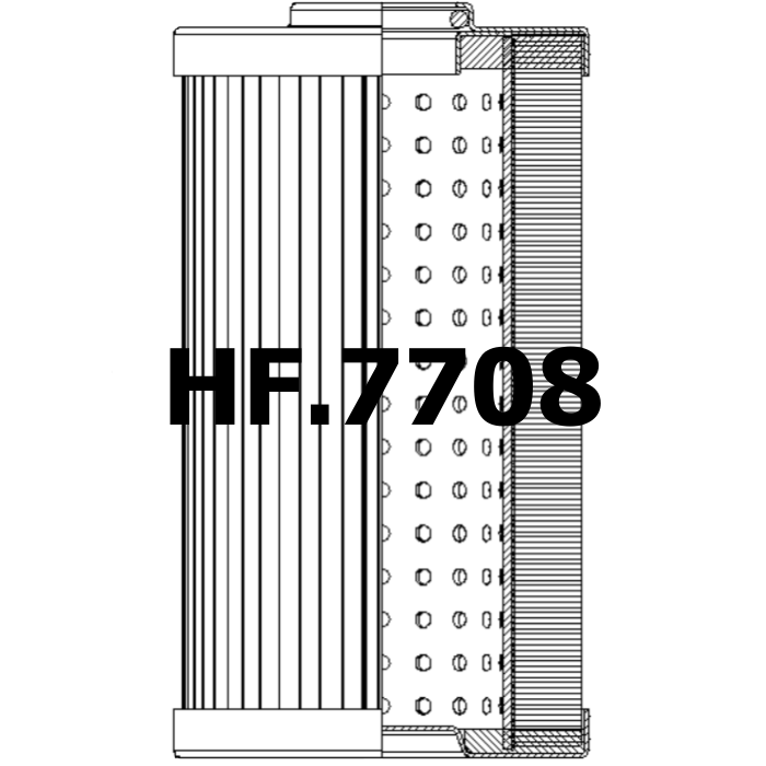 Side of Eaton-Internormen 303322 - Hydraulic Filter