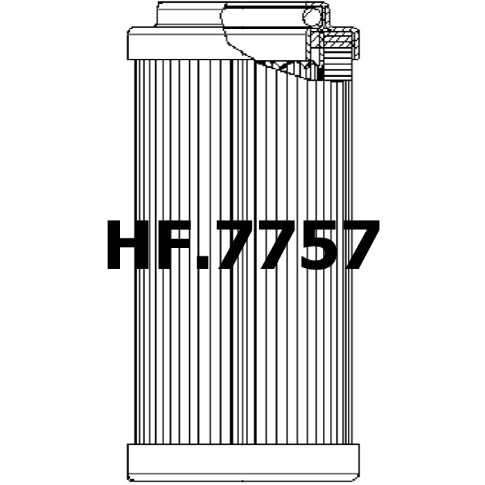 Side of Eaton-Internormen 303333 - Hydraulic Filter