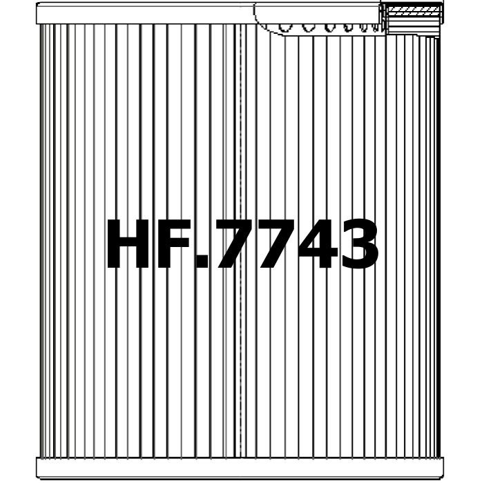 Side of Eaton-Internormen 306731 - Filtro idraulico