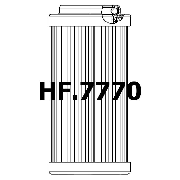 Side of Eaton-Internormen 306741 - Hydraulic Filter