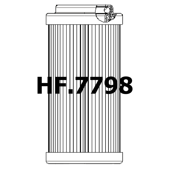 Side of Eaton-Internormen 306753 - Hydraulic Filter