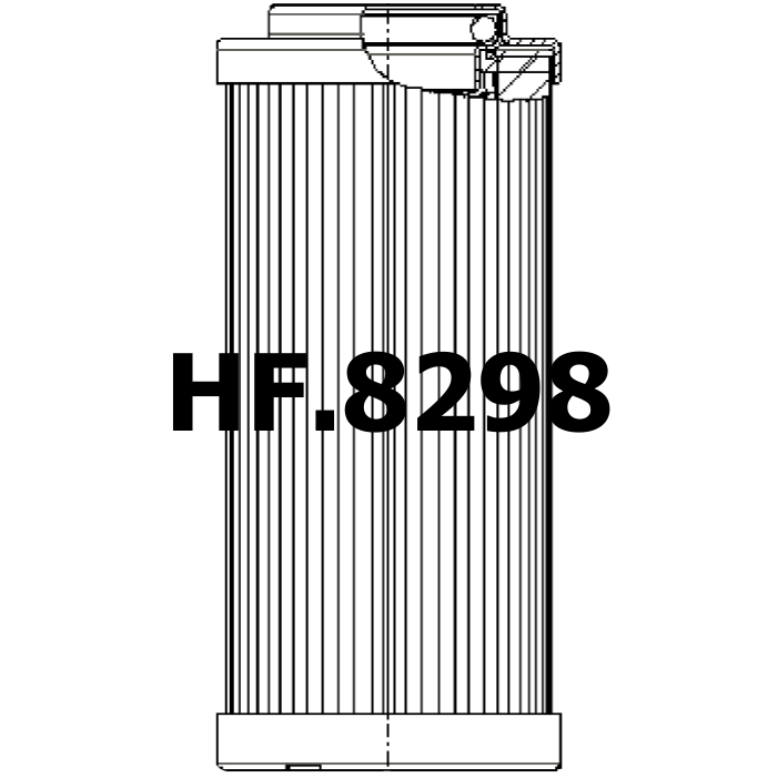 Side of Eaton-Internormen 311433 - Hydraulic Filter