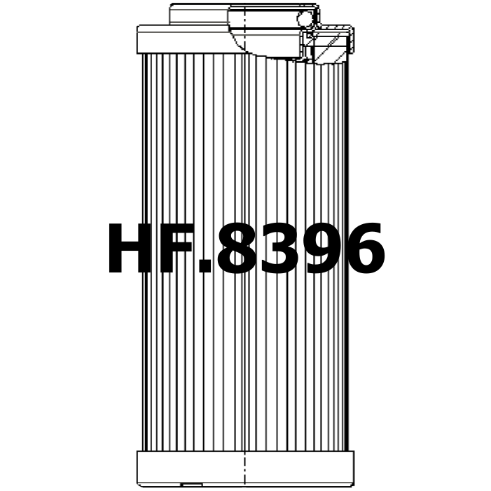 Side of Eaton-Internormen 332285 - Hydraulic Filter