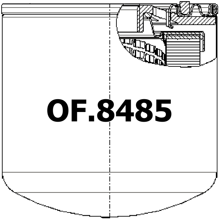 Side of Irisbus 5006143645 - Oil Filter