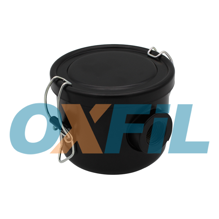 Side of Landefeld F 12 VU - Scatola del filtro di vuoto
