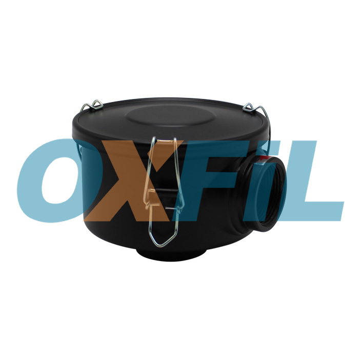 Side of Leybold 95155 - Vacuum Filter Housing