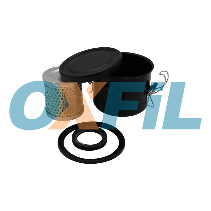 Top of Leybold F.25 - Vacuum Filter Housing