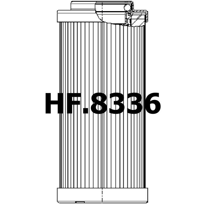 Side of Mahle - Filtration Group 70305610 - Hydraulic Filter