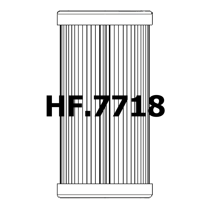 Side of Mahle - Filtration Group 852034DRGVST10 - Hydraulic Filter