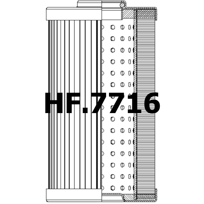 Side of Mahle - Filtration Group 852034MIC25 - Filtro idraulico