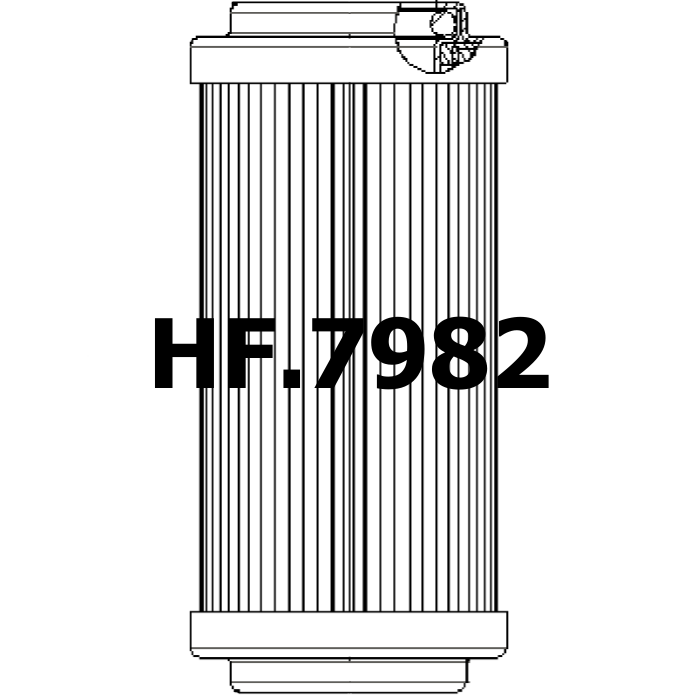 Side of Mahle 852493SM25 - Hydraulic Filter