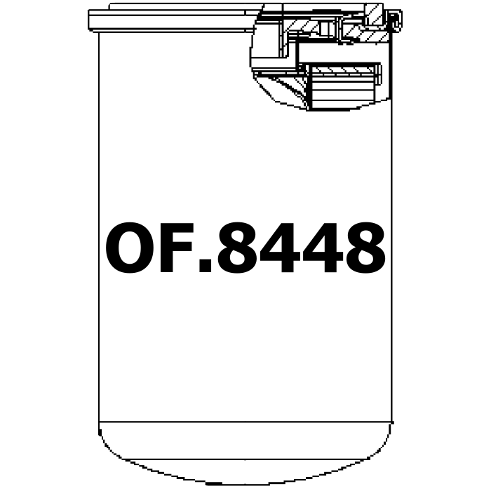 Side of Mahle - Filtration Group PER64SM10 - Filtro olio