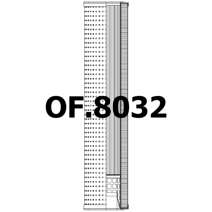 Side of Mann-Filter / Mann & Hummel H1266 - Oil Filter