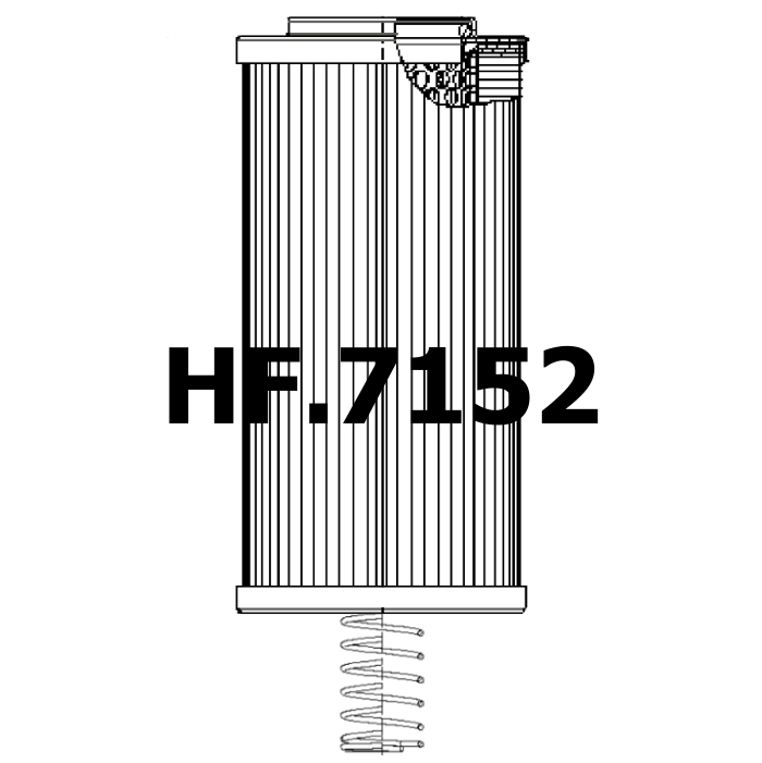Side of Massey - Ferguson 3530223M92 - Hydraulic Filter