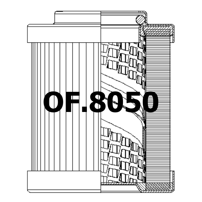 Side of Massey - Ferguson V20639610 - Oil Filter