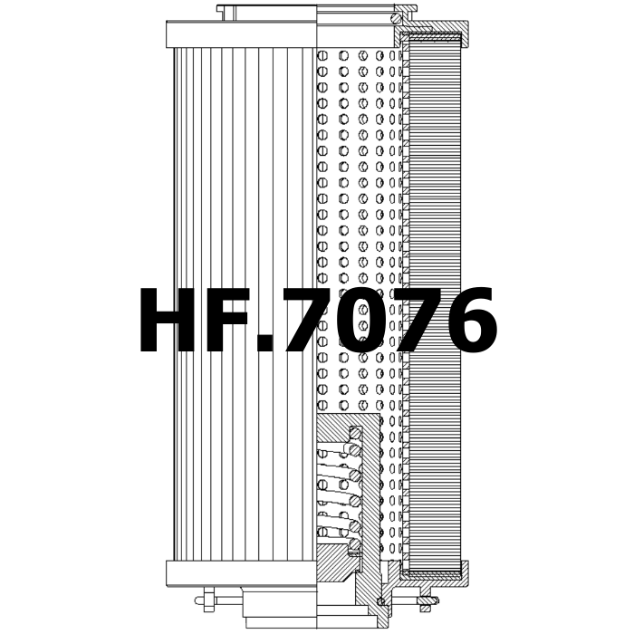 Side of Mecalac Y104101T0000 - Hydraulic Filter