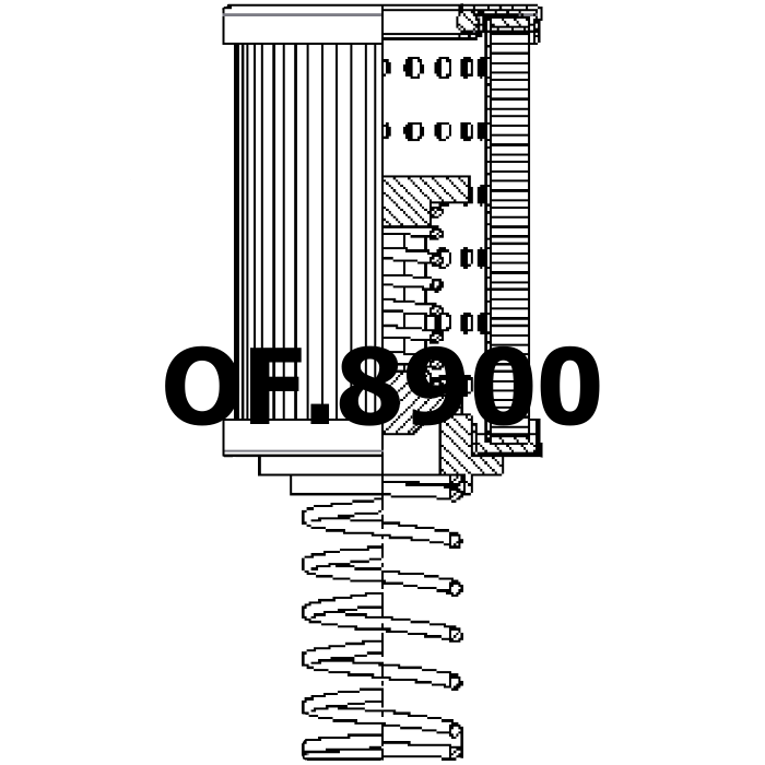 Side of MP Filtri F18A03A - Oil Filter