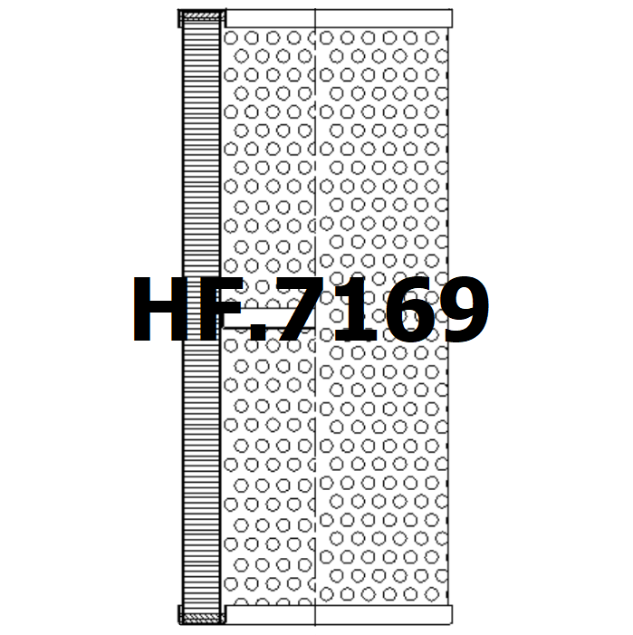 Side of Napa 1518 - Hydraulic Filter