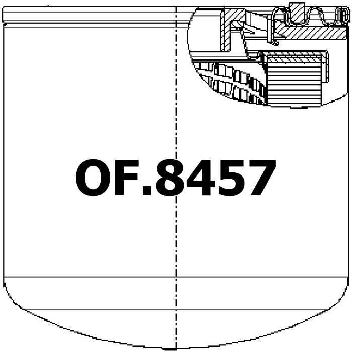 Side of New Holland (CNH) 252329 - Oil Filter
