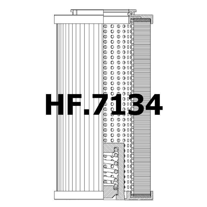 Side of Noremat 10366046714 - Hydraulic Filter