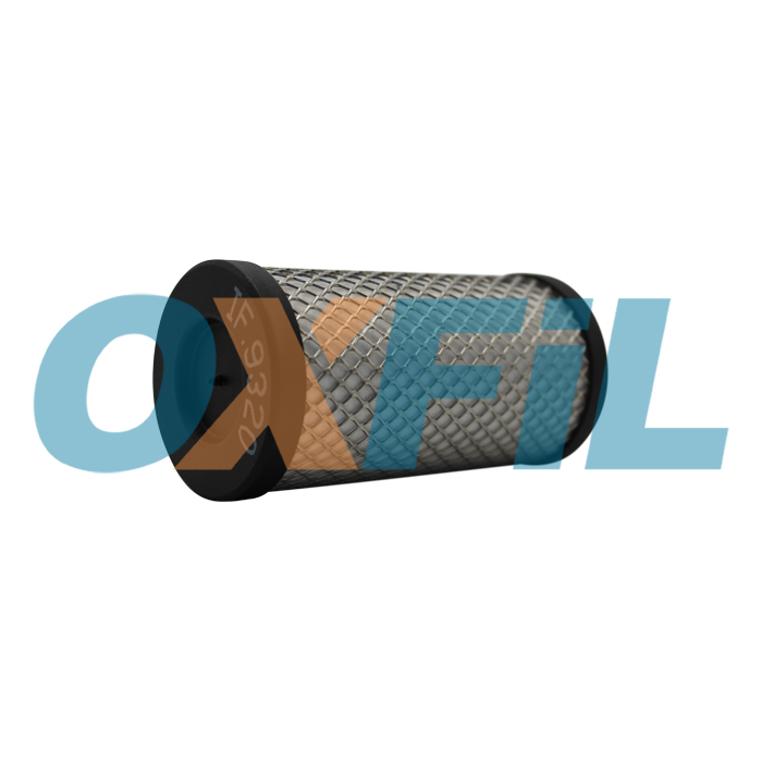 Bottom of Omega Air 1010100101710 - In-line Filter