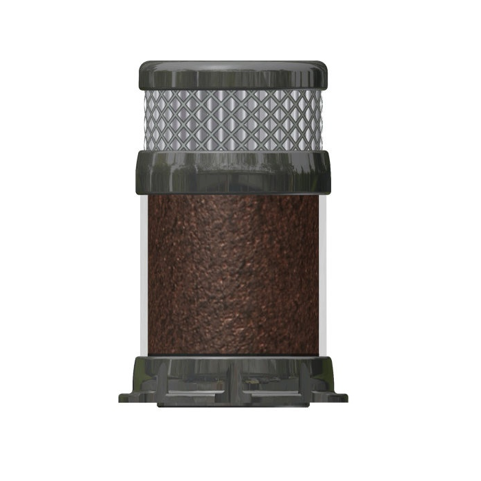 Side of Omega Air 1010100103344 - In-line Filter