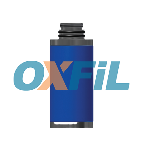 Side of Omega Air 1010100103827 - In-line Filter