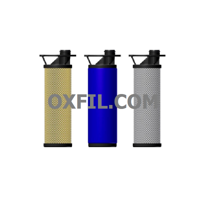 Side of Omega Air 1010100104226 - In-line Filter
