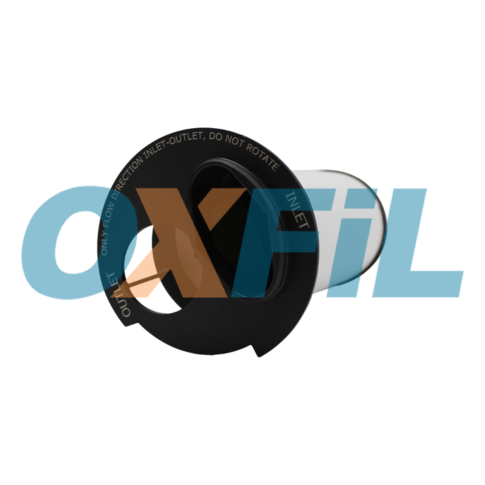 Top of Omega Air 1010100104229 - In-line Filter