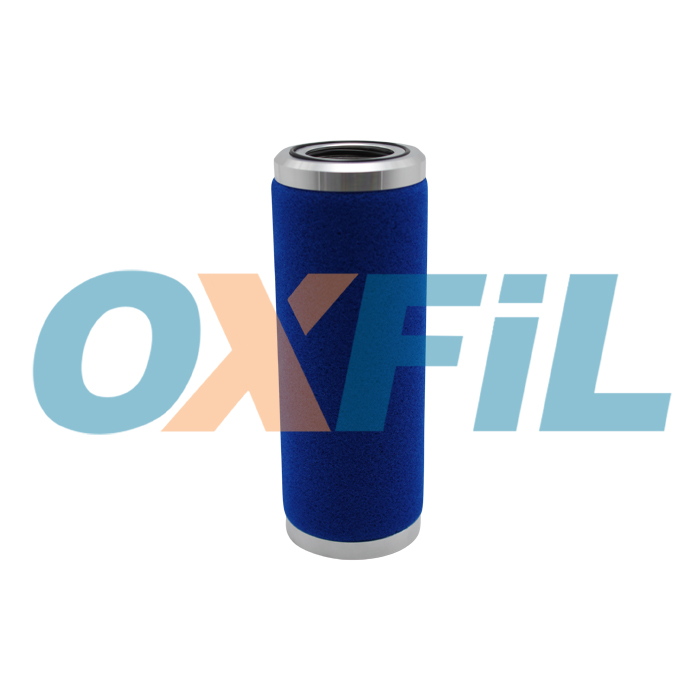 Side of Omega Air 1010100105218 - In-line Filter