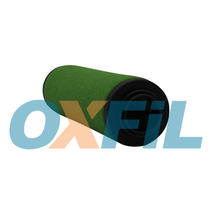 Bottom of Omega Air 1010100105454 - In-line Filter