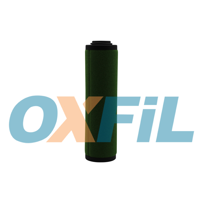 Side of Omega Air 1010100105454 - In-line Filter
