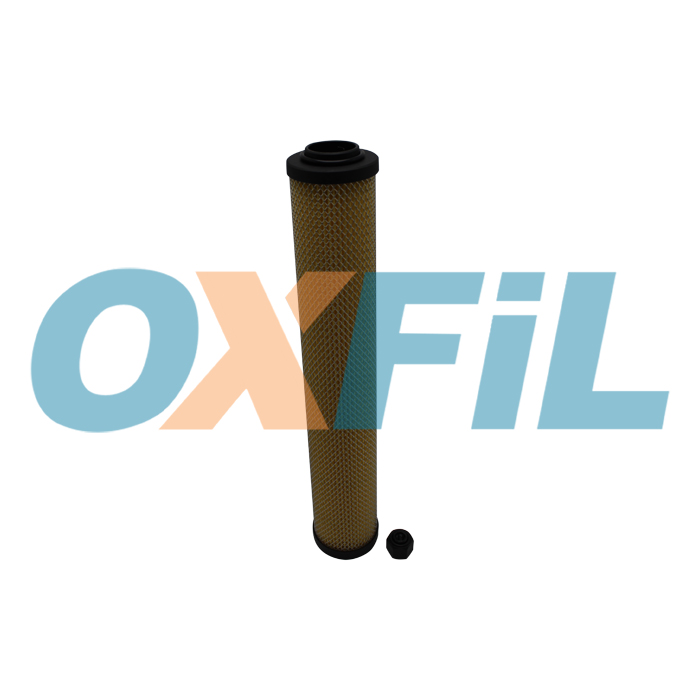 Side of Omega Air 1010100105456 - In-line Filter